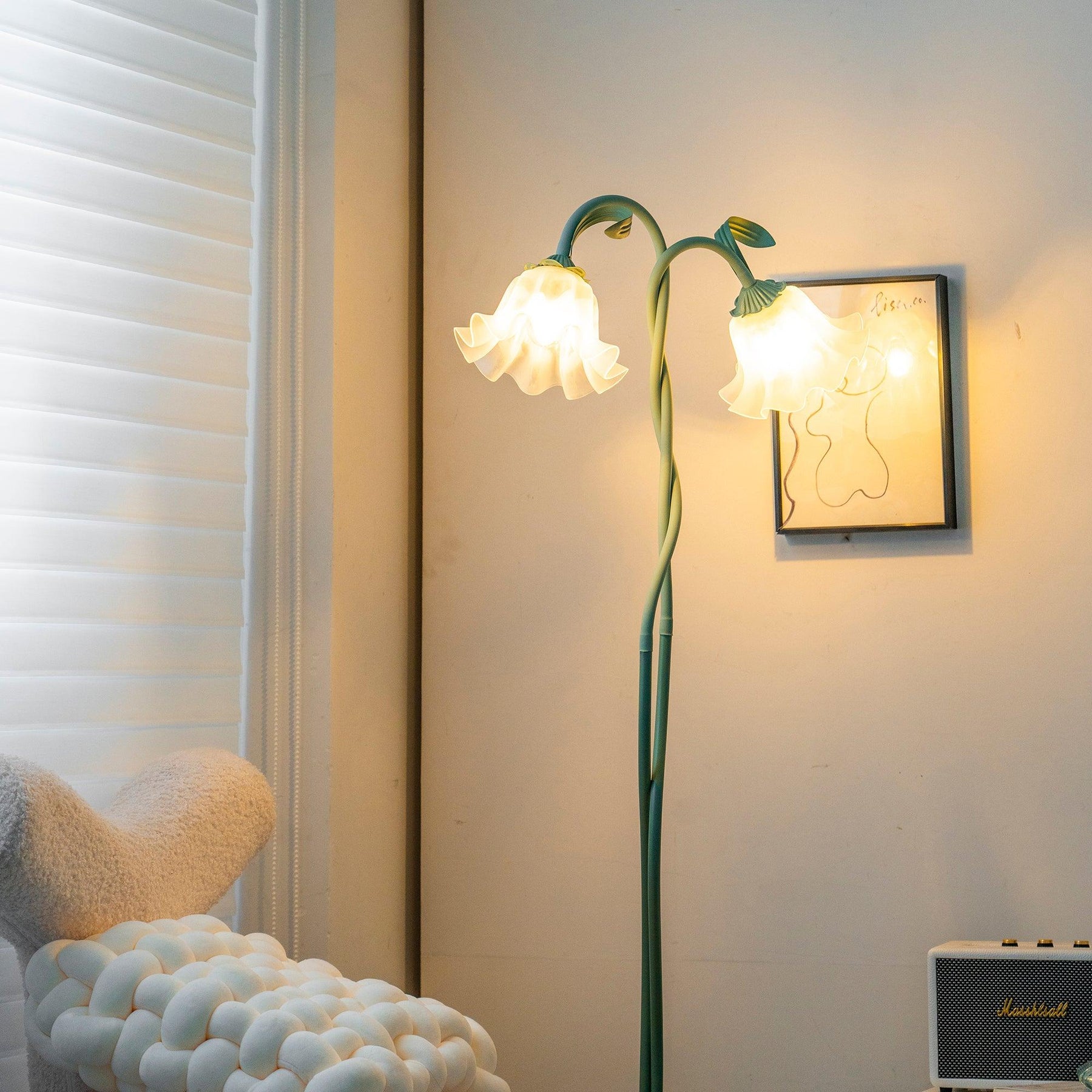 Calla flower lamp for living room