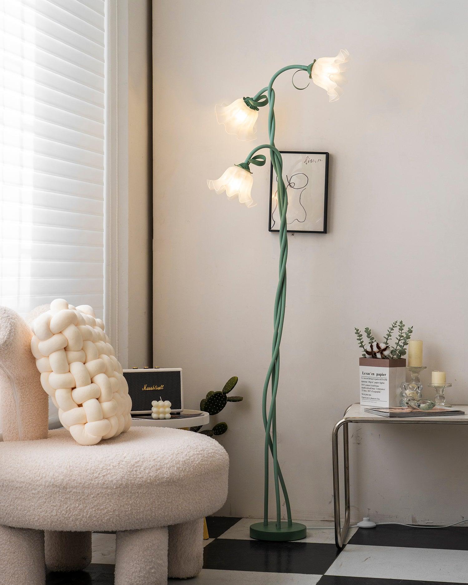 Calla flower lamp for living room
