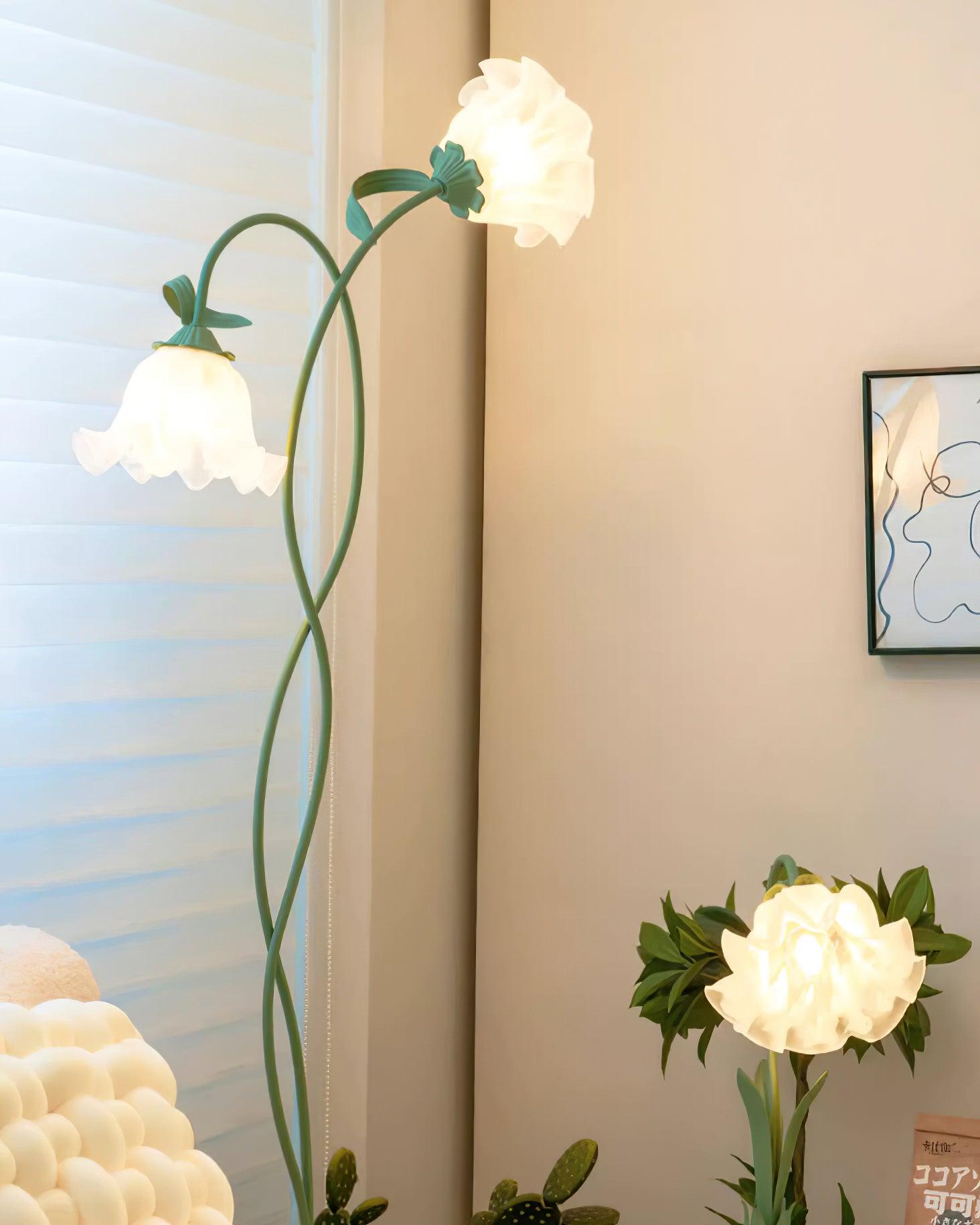 Calla flower lamp for living room