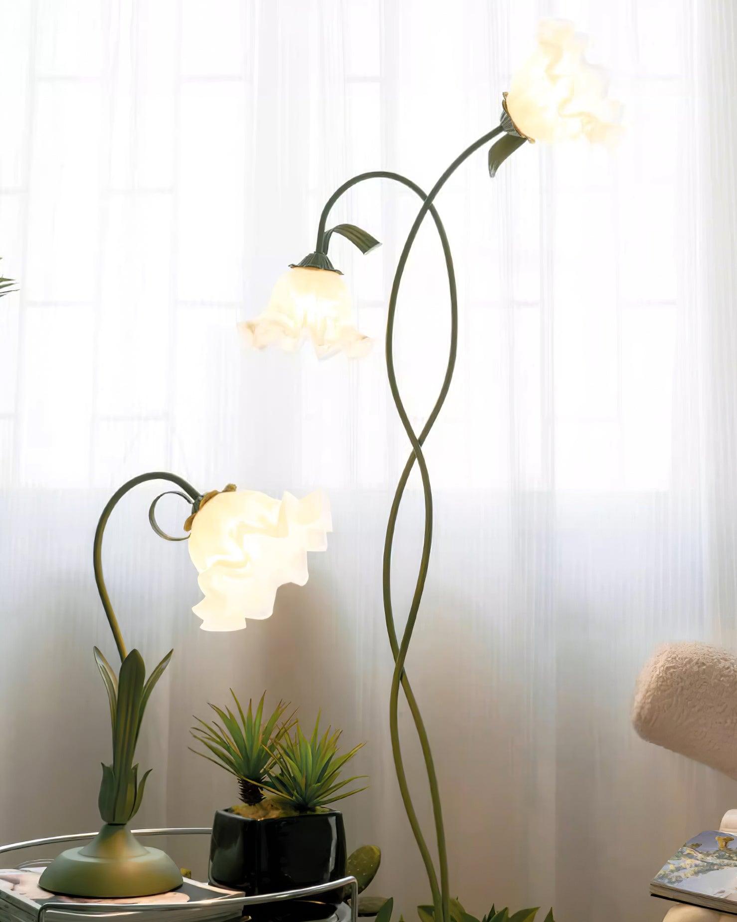 Calla flower lamp for living room