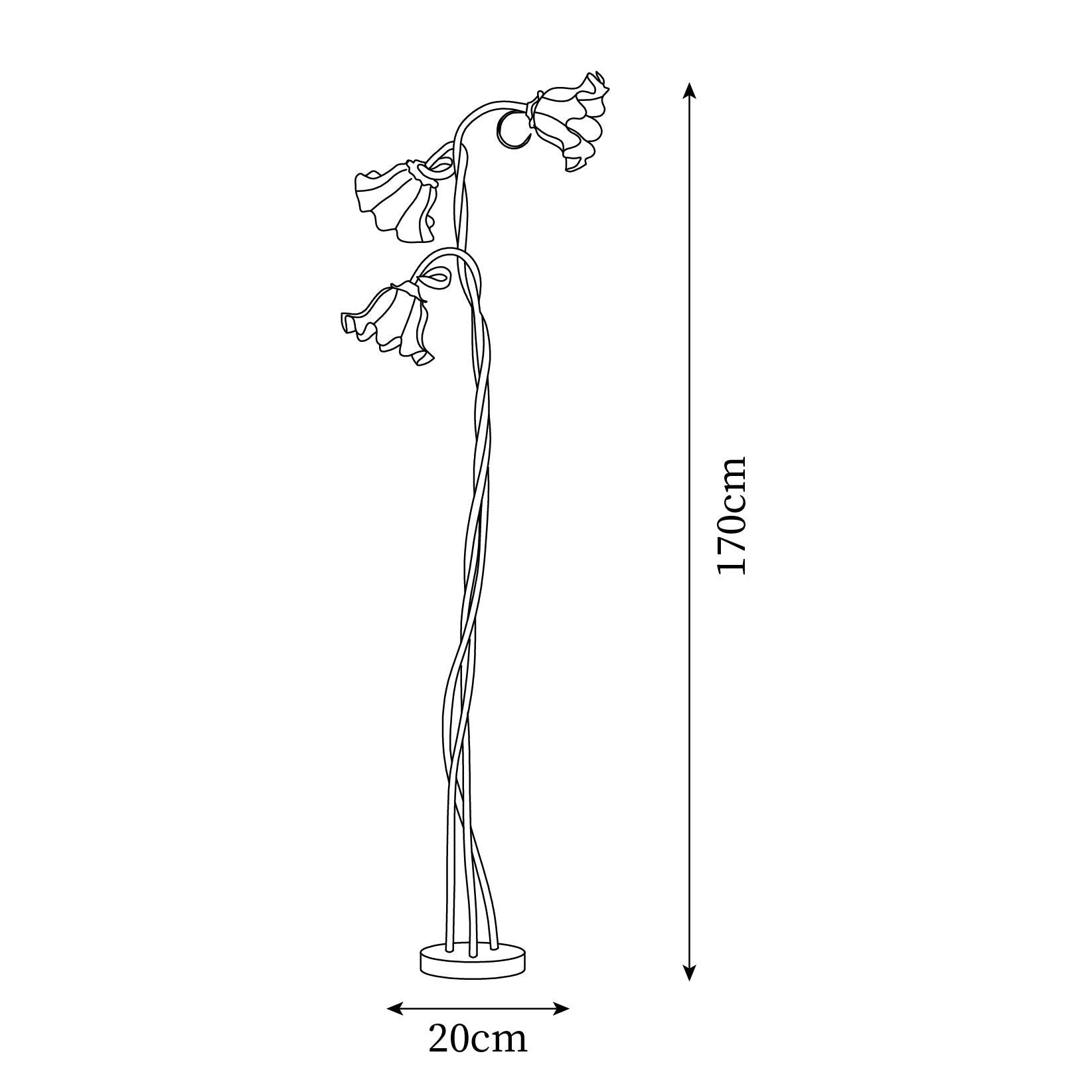 Calla flower lamp for living room