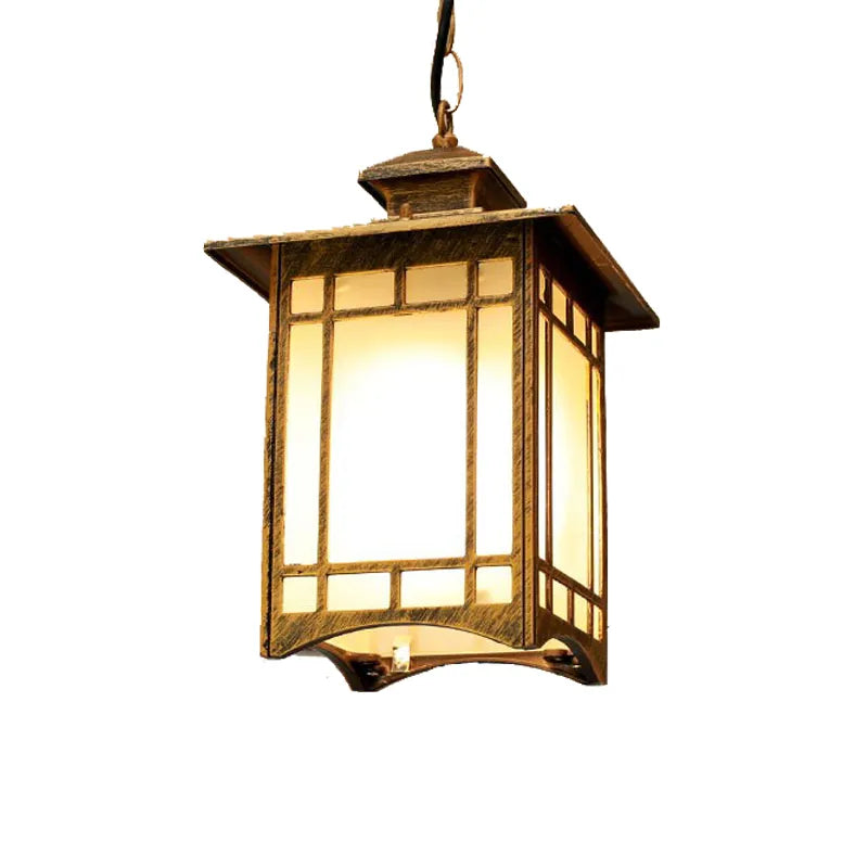 Industrial solar hanging light for outdoor use