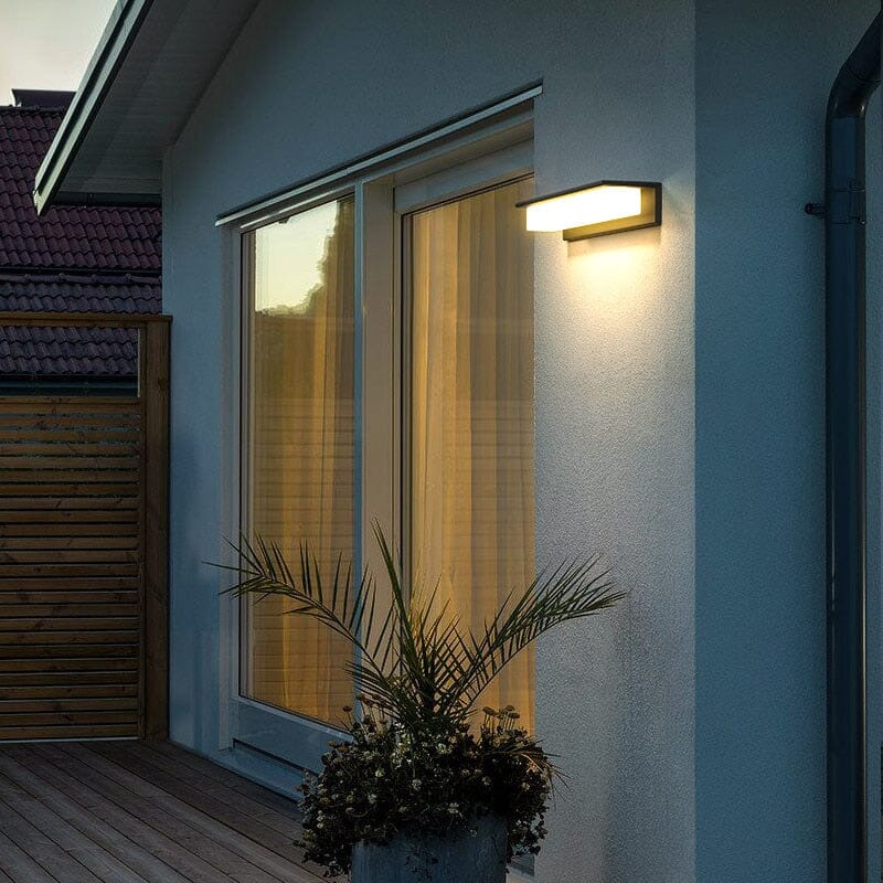 Schlanke LED Wandleuchte