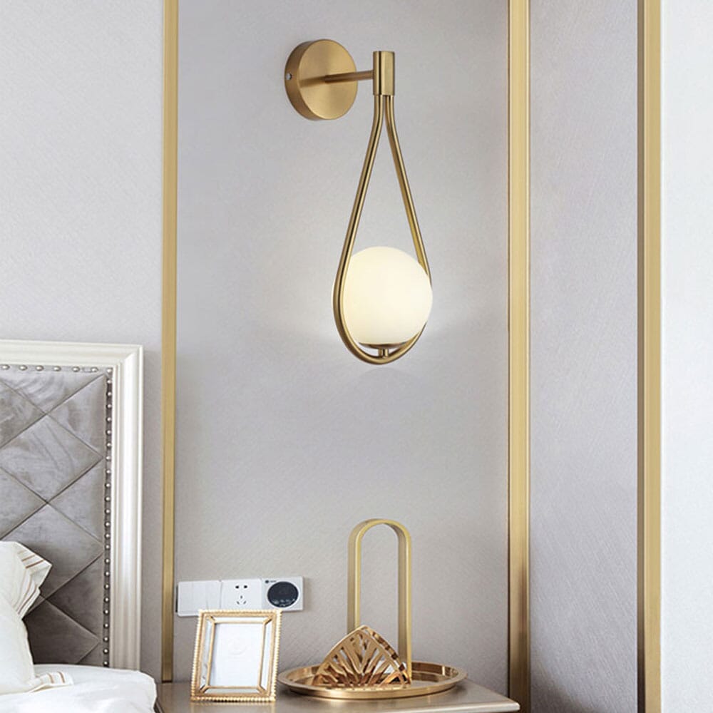 Elegant LED wall light