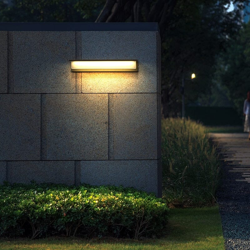 Schlanke LED Wandleuchte