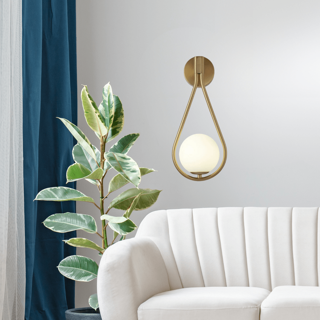 Elegant LED wall light