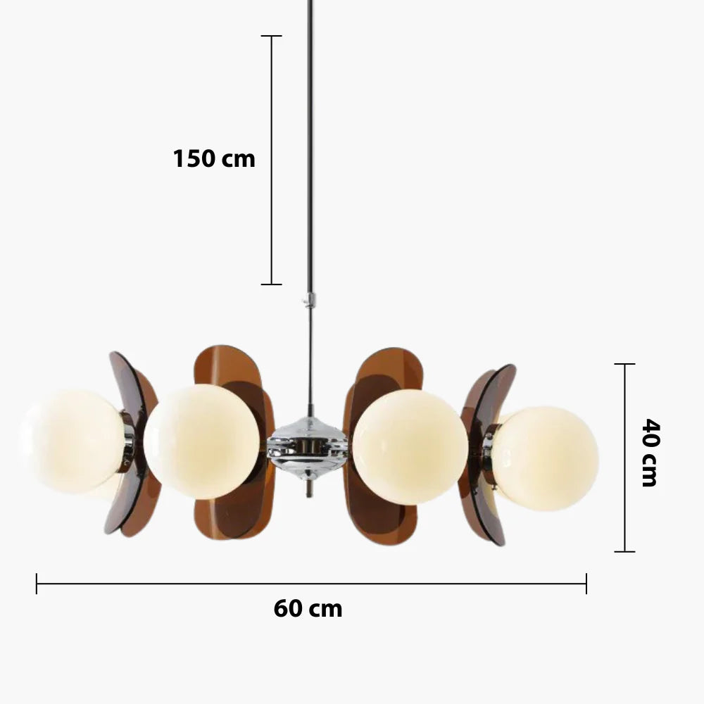 moderner kronleuchter wohnzimmer bauhaus design deckenleuchte warmes licht