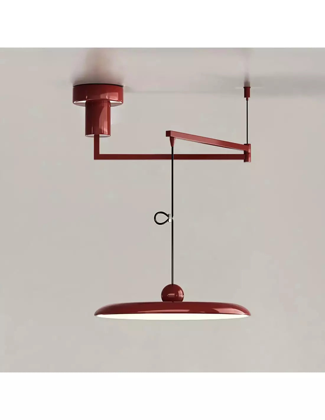 Modernes Design für den Essbereich: Pendelleuchte mit Esstisch