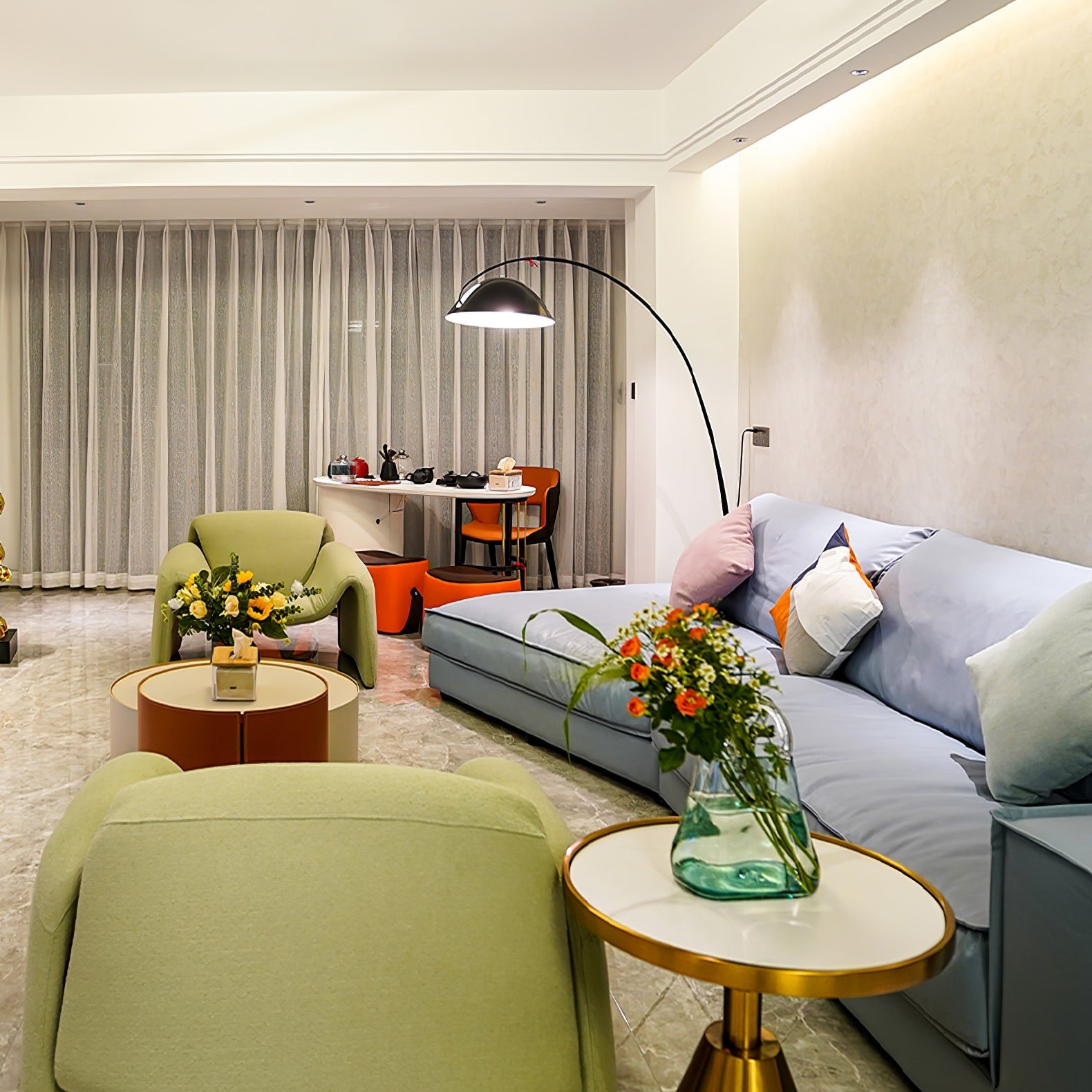 Bogen stehleuchte-Aster Selection