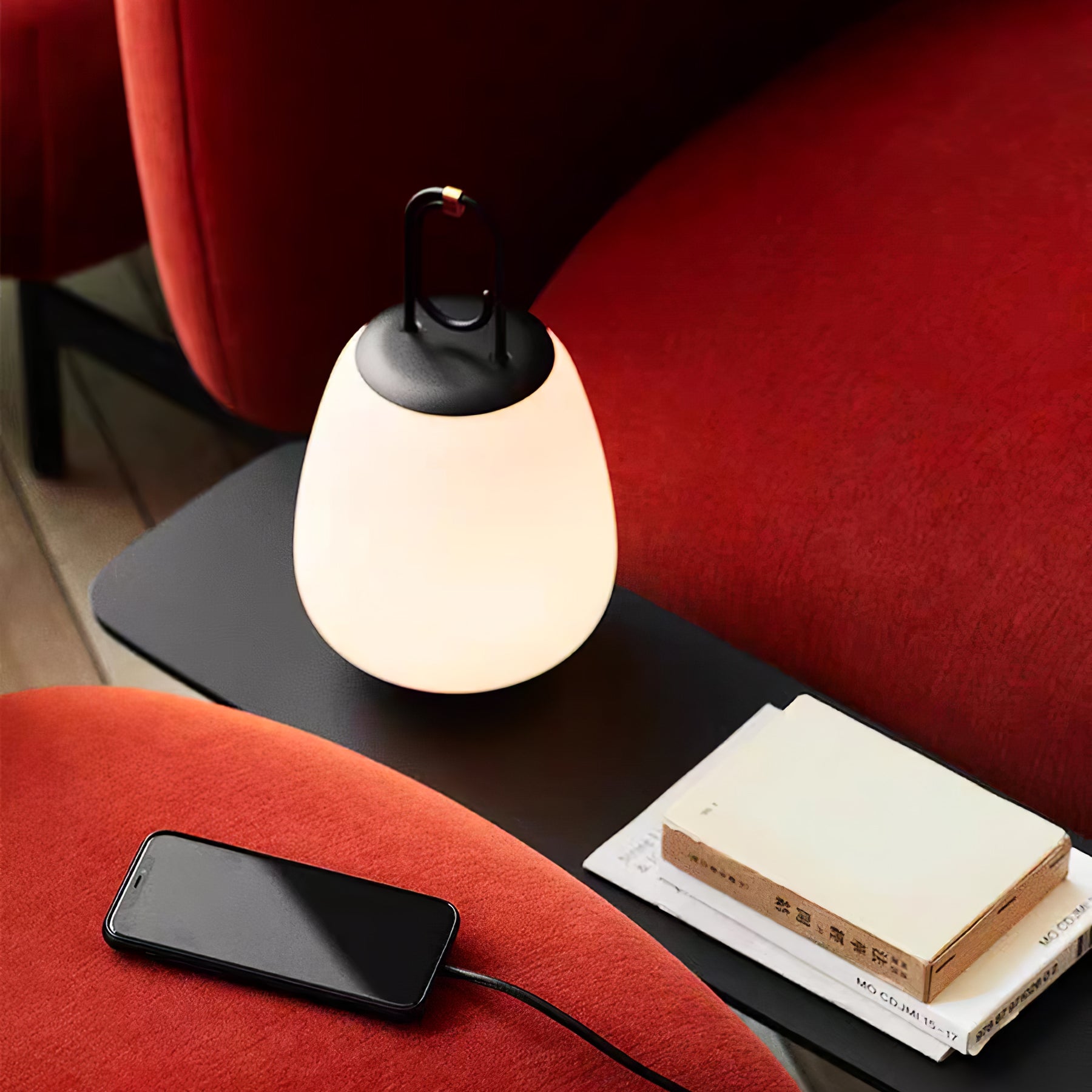 Tragbare LED-Tischlampe für flexibles Ambiente