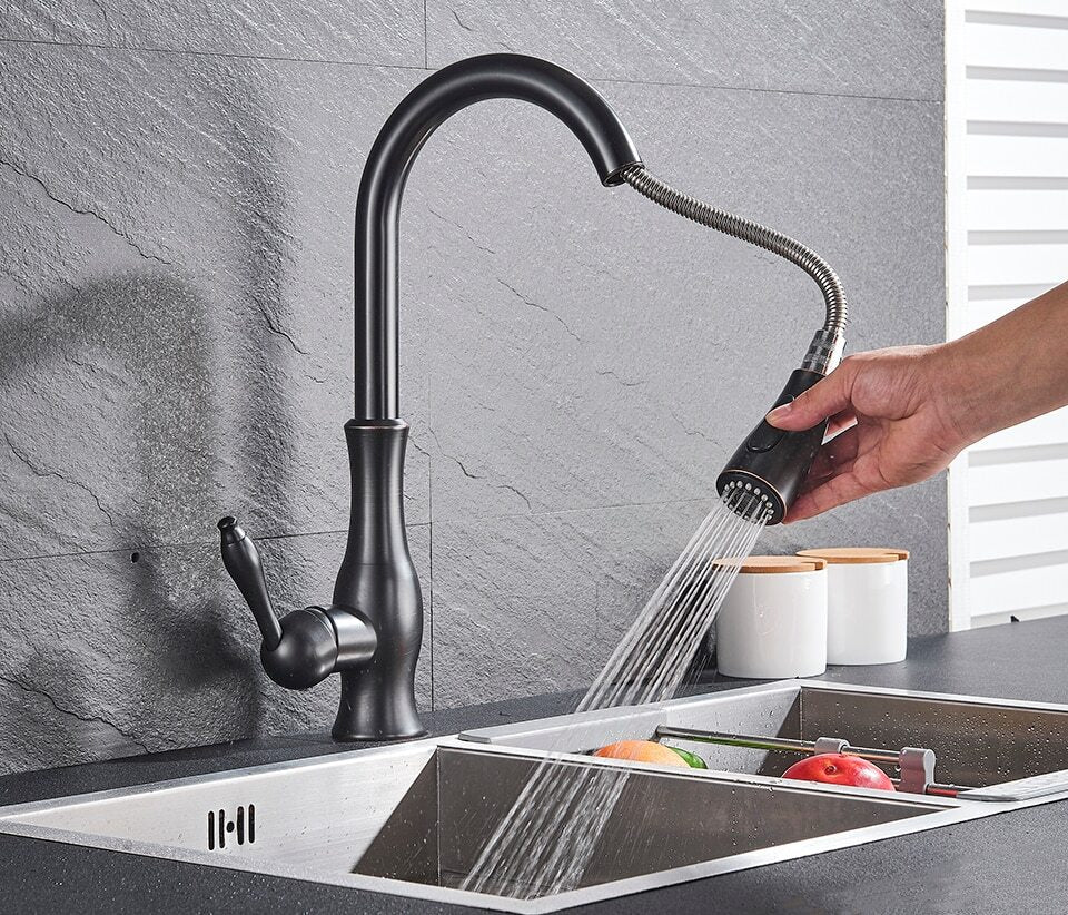 FlexiSpray – Pull-out kitchen faucet