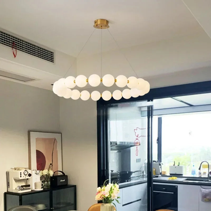 Minimalistische LED Kronleuchter