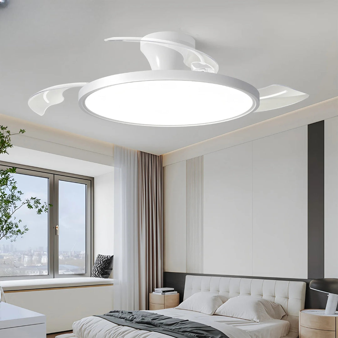 Moderner LED-Deckenventilator