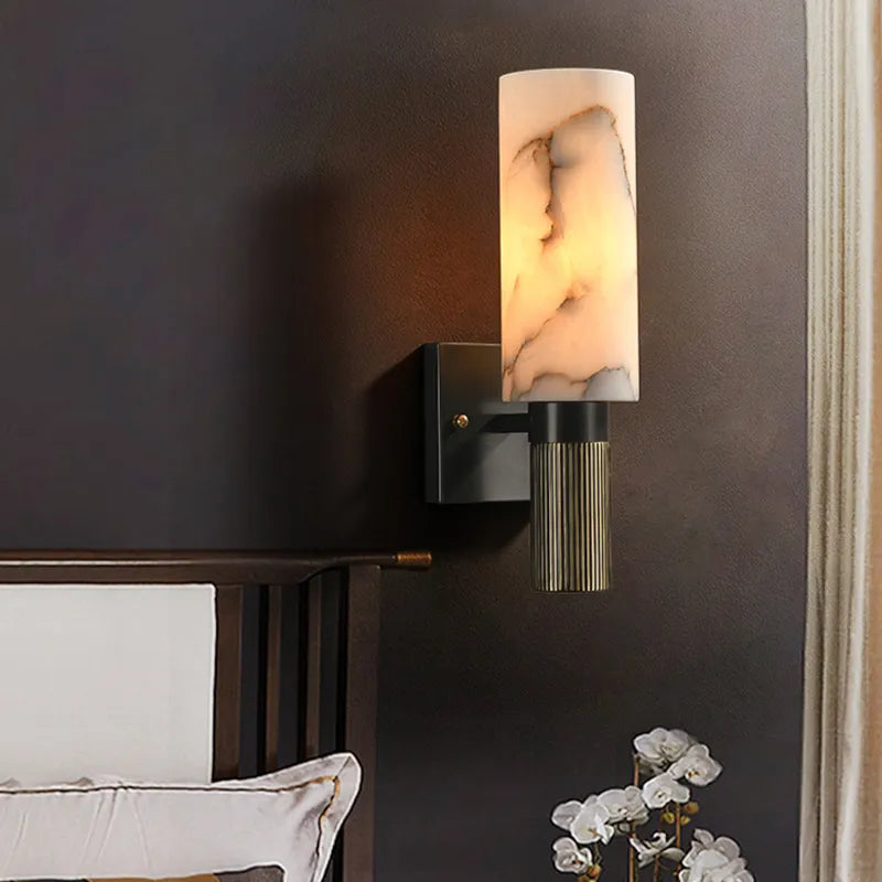 Luxuriose Marmor Wandleuchte