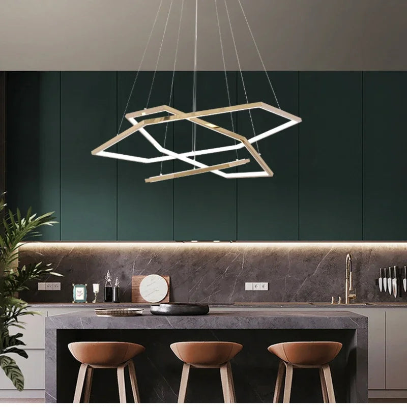 Luxuriöse LED Deckenlampe