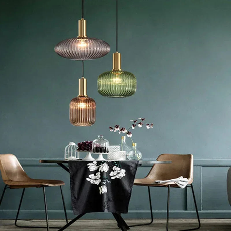 Farbige Designer Hängelampe