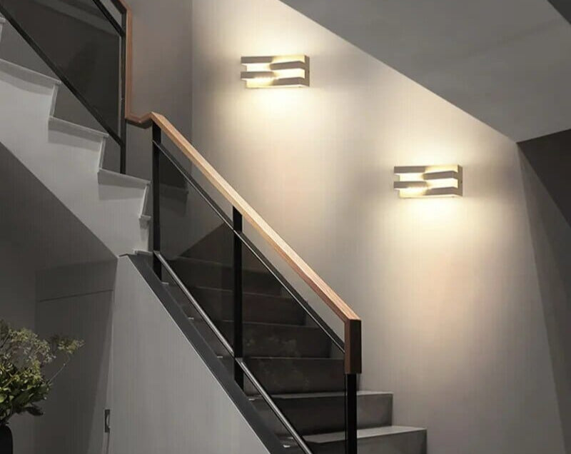 LED wall spotlights for garden & home