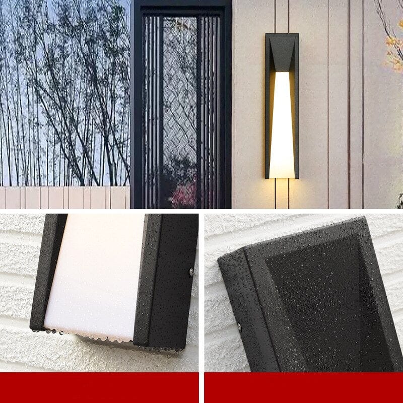 Elegant outdoor wall light