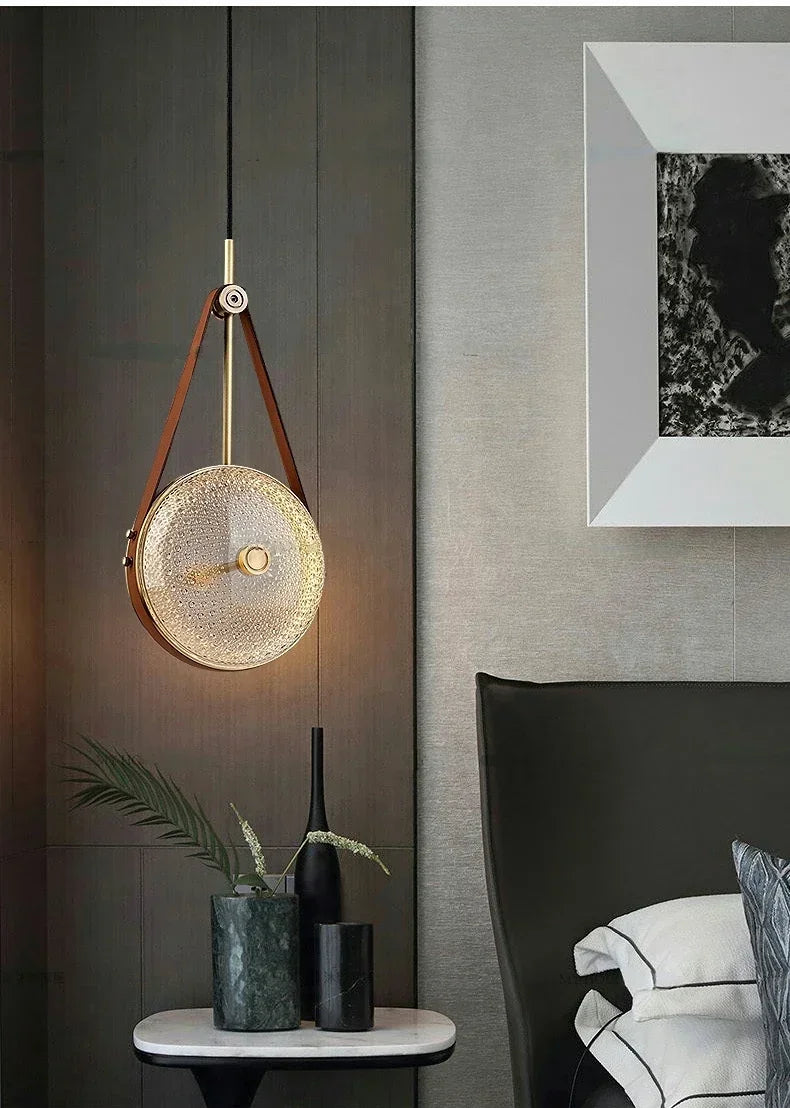 Luxus Kupfer Pendelleuchte