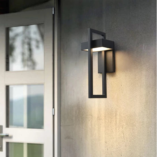 Vintage LED-Wandlaterne für den Außenbereich