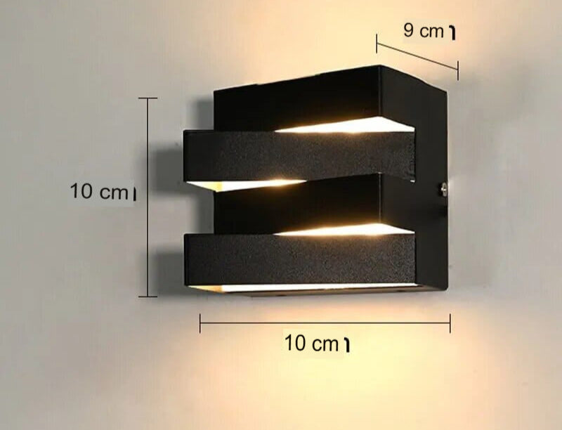 LED wall spotlights for garden & home
