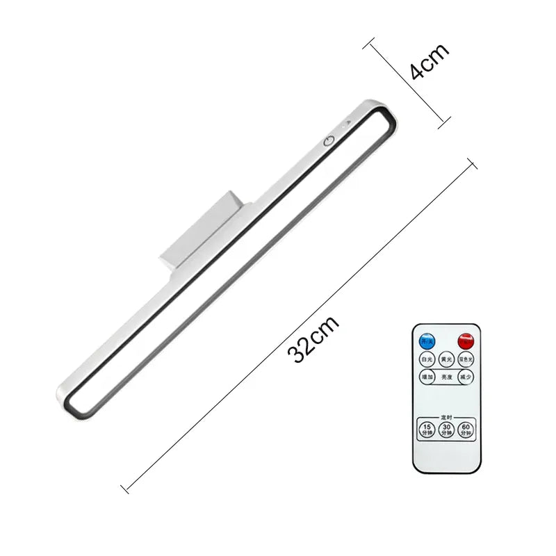 Flexible LED-Schreibtischlampe – Wiederaufladbar, magnetisch & tragbar