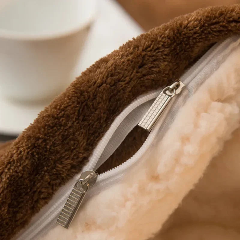 Doppelseitiger Thermofleece-Deckenbezug
