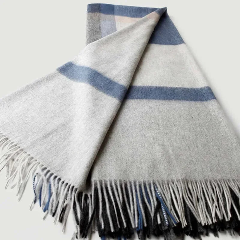 Flauschige Lammwolle Plaid-Aster Selection