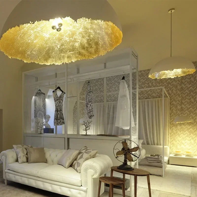Halbmond LED Pendelleuchte