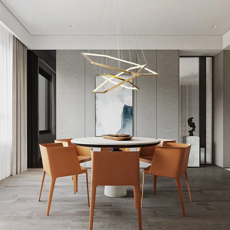 Luxuriöse LED Deckenlampe