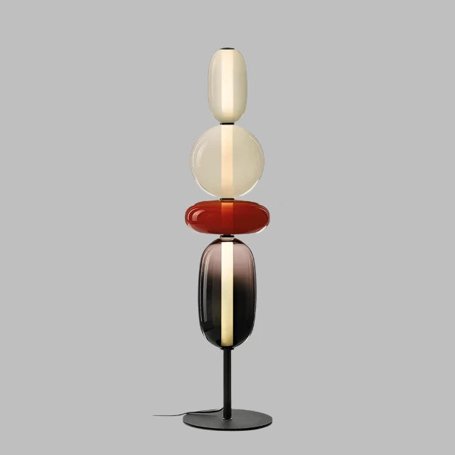 Designer-Stehlampe mit Farbdetails-Aster Selection