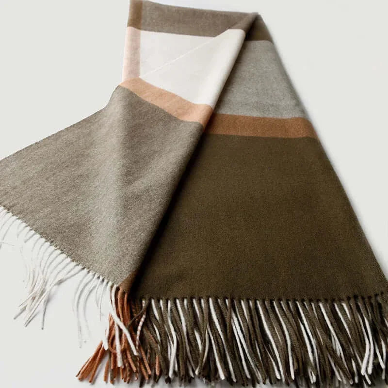 Flauschige Lammwolle Plaid-Aster Selection