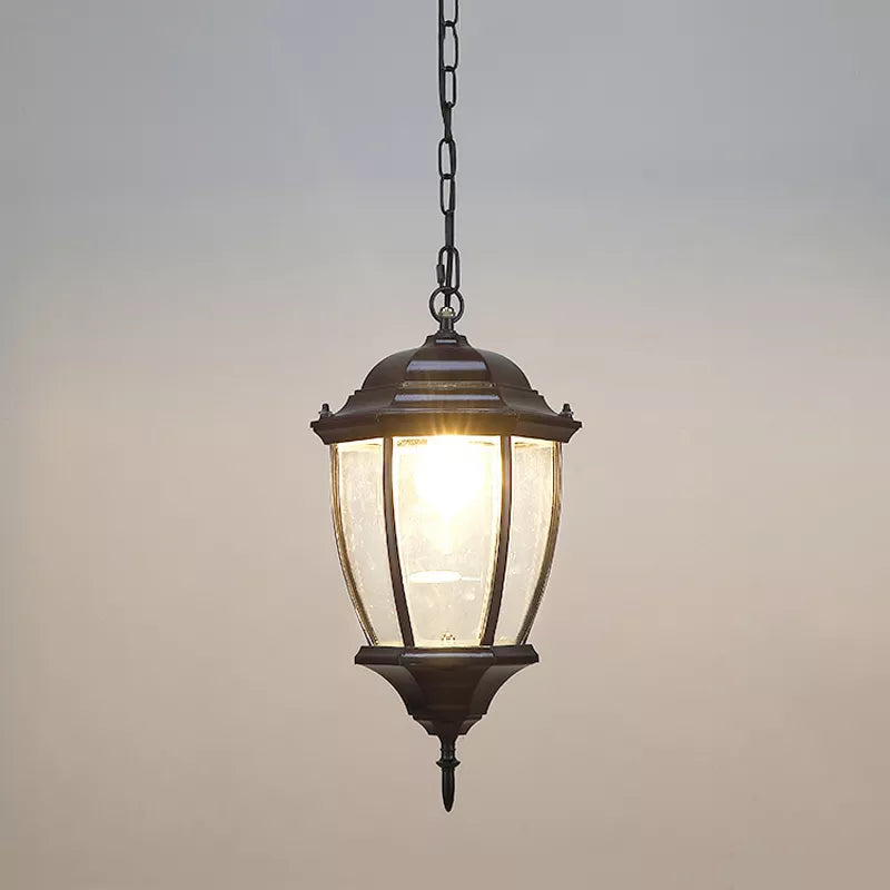 Vintage outdoor light in chandelier style