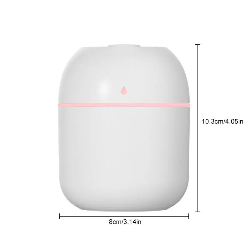 Tragbarer Mini Luftbefeuchter mit USB & Duftfunktion – Für unterwegs & Zuhause
