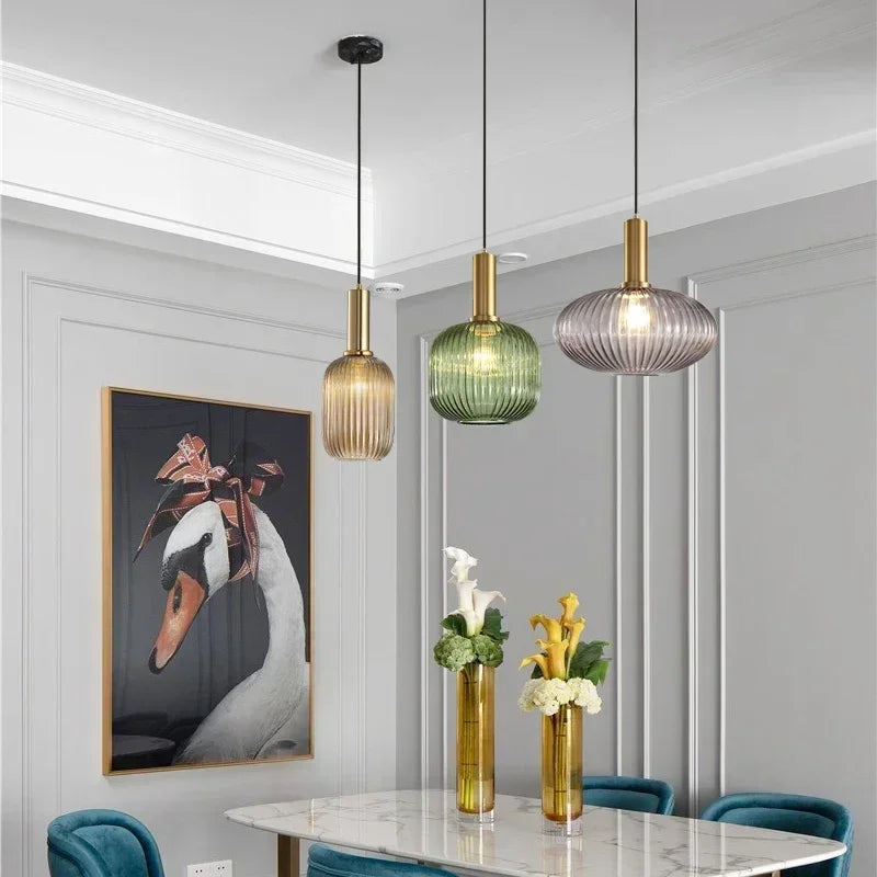 Farbige Designer Hängelampe