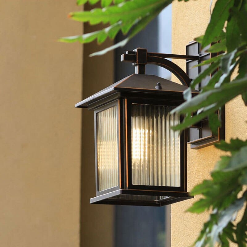 Vintage outdoor wall light retro