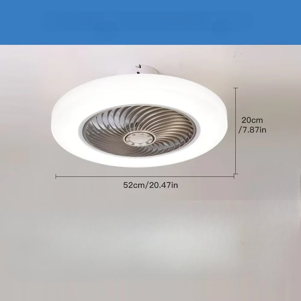 Intelligenter Deckenventilator mit Licht