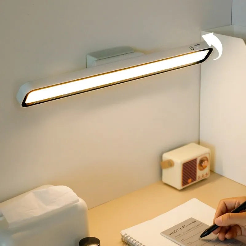 Flexible LED-Schreibtischlampe – Wiederaufladbar, magnetisch & tragbar