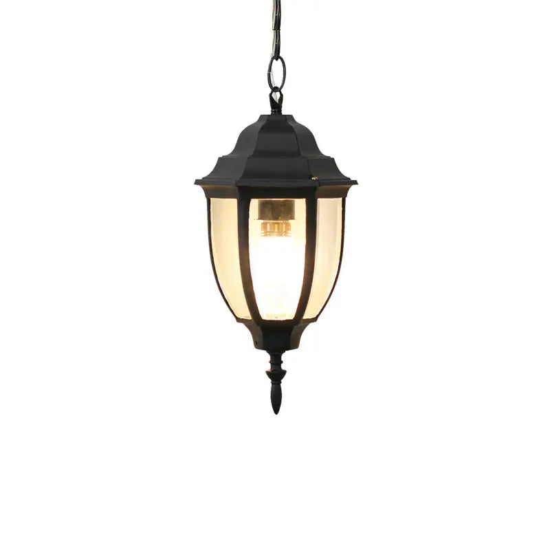 Vintage outdoor light in chandelier style
