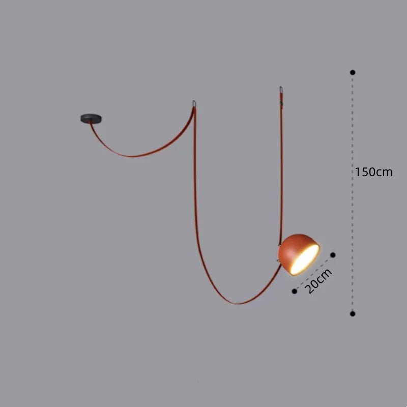 Minimalistische LED Pendelleuchte