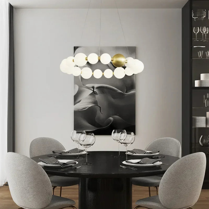 Minimalistische LED Kronleuchter