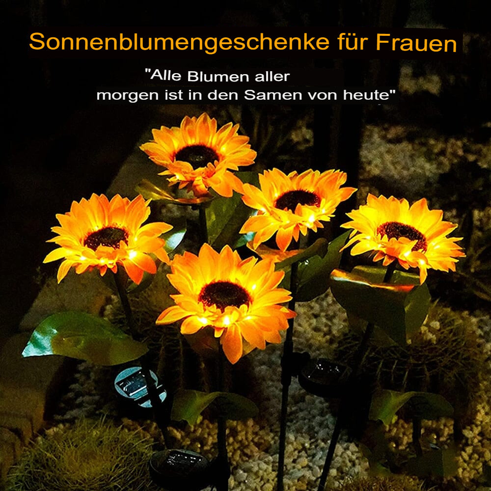 Bright sunflower decoration