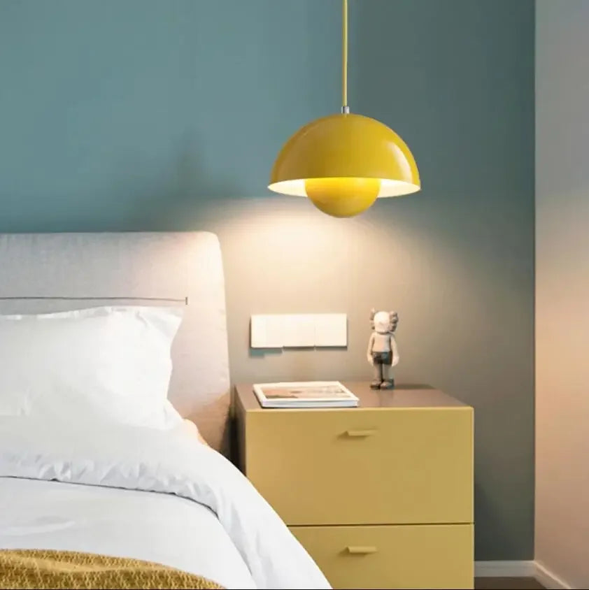 Dänische Pendelleuchte Blumenkopf-Aster Selection