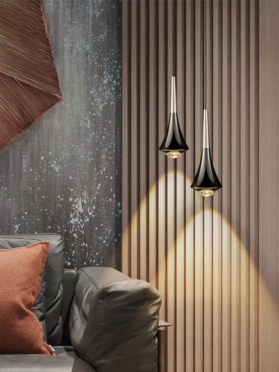 Spiegel LED Pendelleuchte