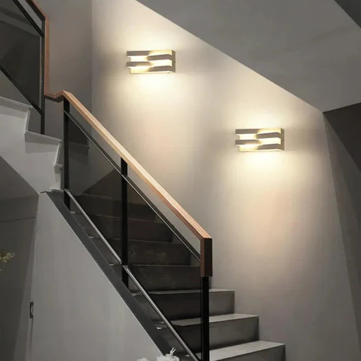LED wall spotlights for garden & home