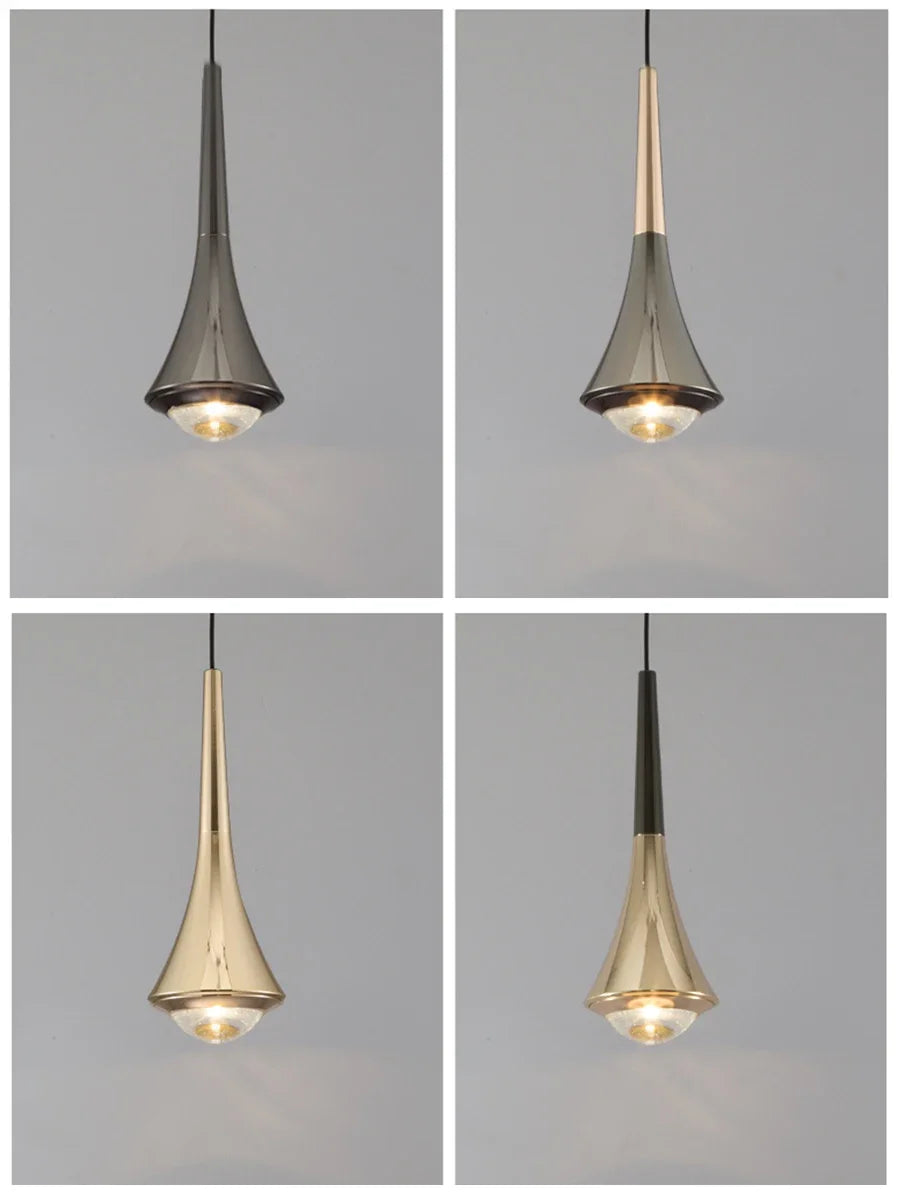 Spiegel LED Pendelleuchte