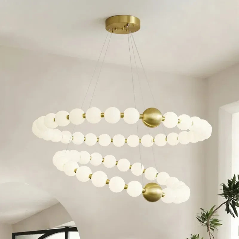Minimalistische LED Kronleuchter