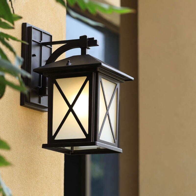 Vintage outdoor wall light retro