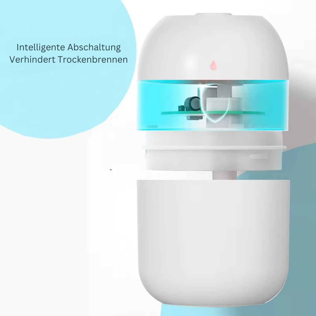 Tragbarer Mini Luftbefeuchter mit USB & Duftfunktion – Für unterwegs & Zuhause