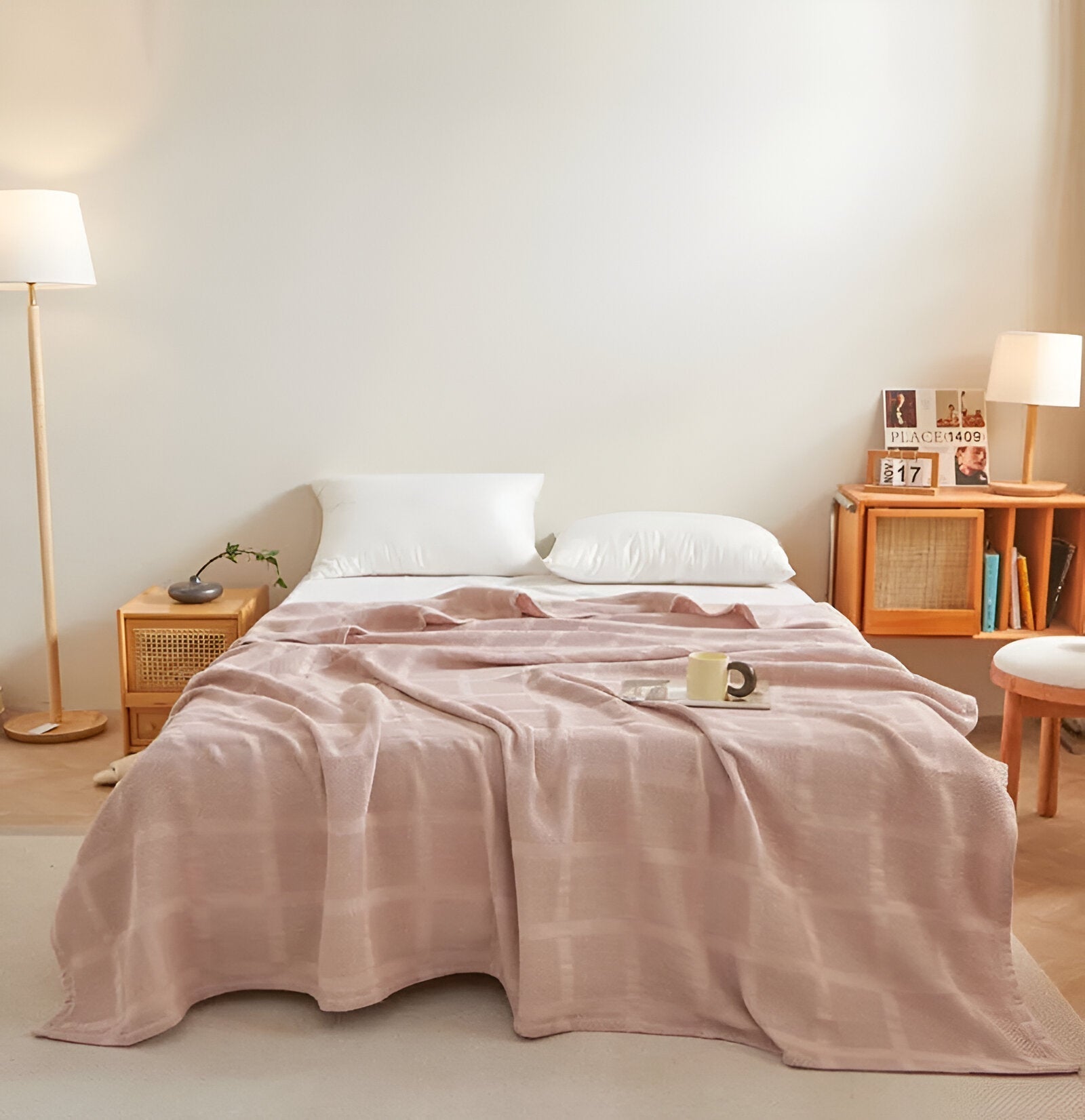 Leichte & Warme Plaiddecke für Zuhause
